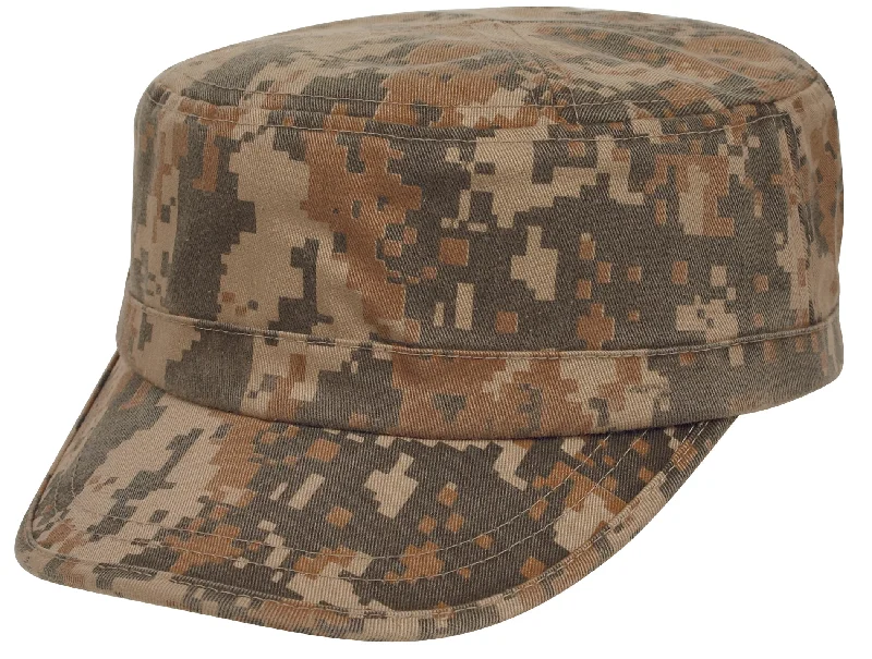 Nissun Camo Washed Army Cap - ARMY.W