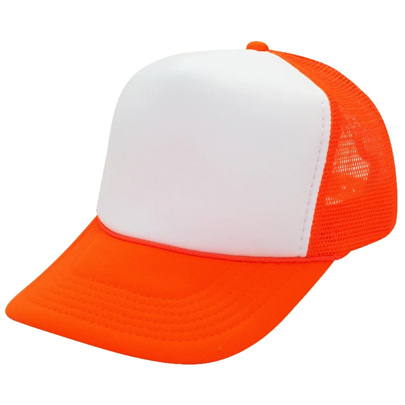 Neon Orange/White