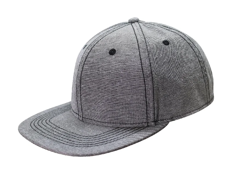 Nissun Flat Bill Chambray Cap - 6FCH