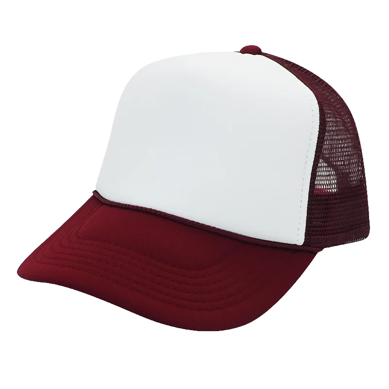 Maroon/White