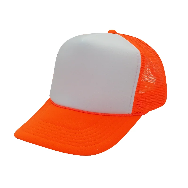 Neon Orange/White