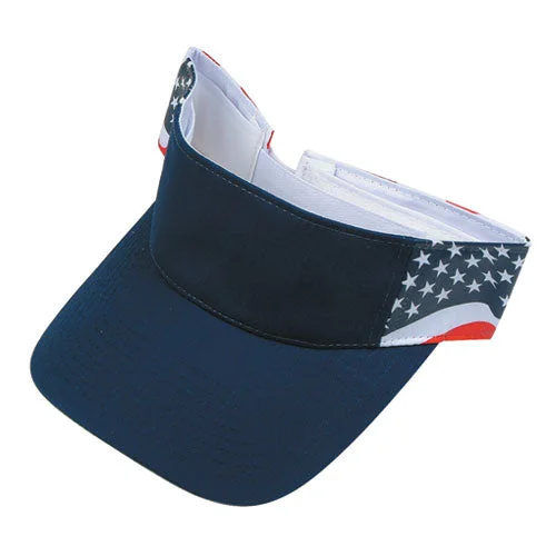 Nissun U.S.A. Flag Visor, USA America Visor - USSP