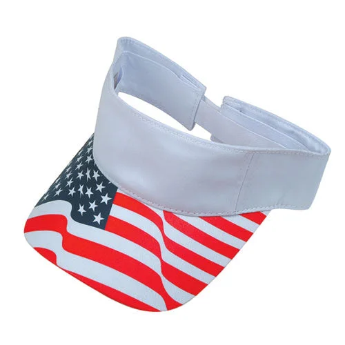 Nissun U.S.A. Flag Visor, USA America Visor - USV