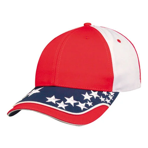 Nissun U-Star Cap, USA Star Hat - U-STAR