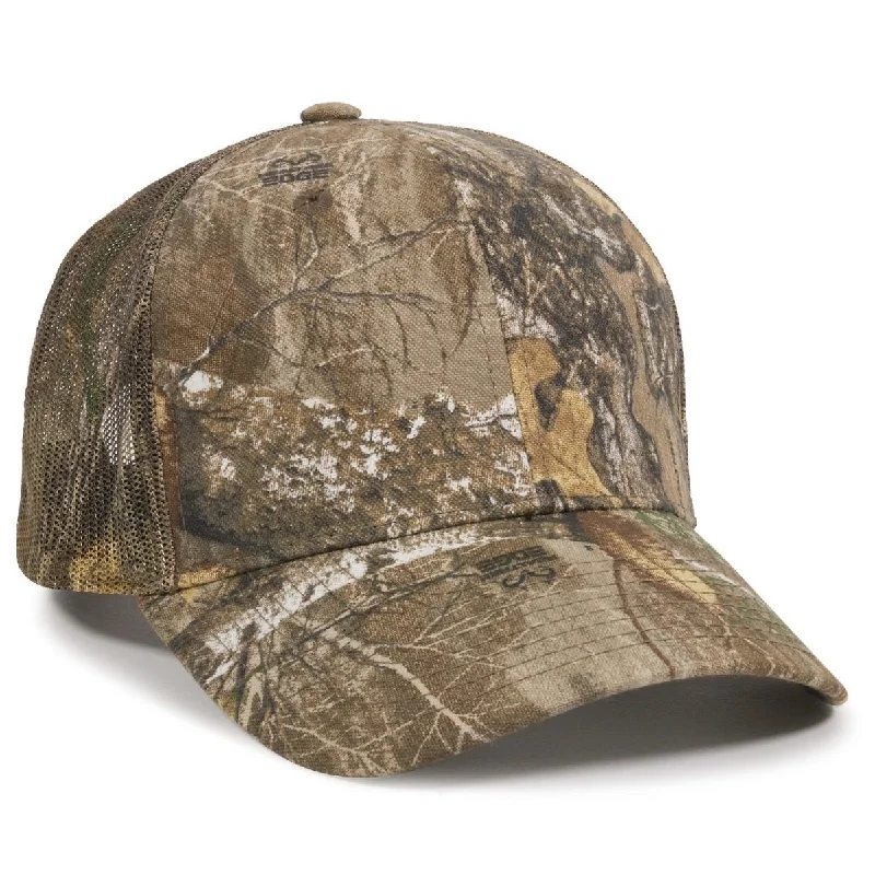 Outdoor Cap 315M - Mesh-Back Camo Cap