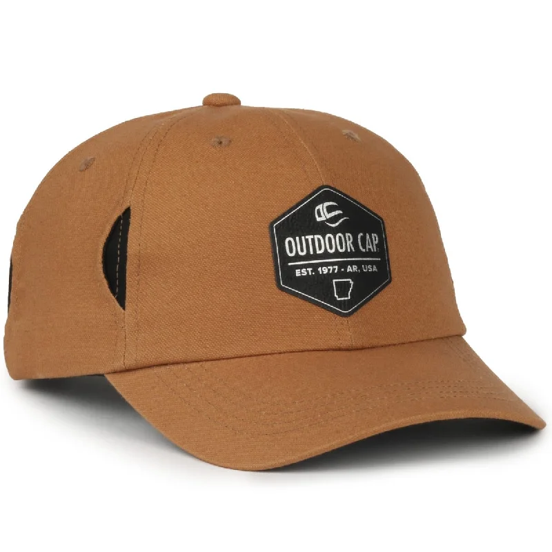 Outdoor Cap CARG100 Cargo Pocket Canvas Hat