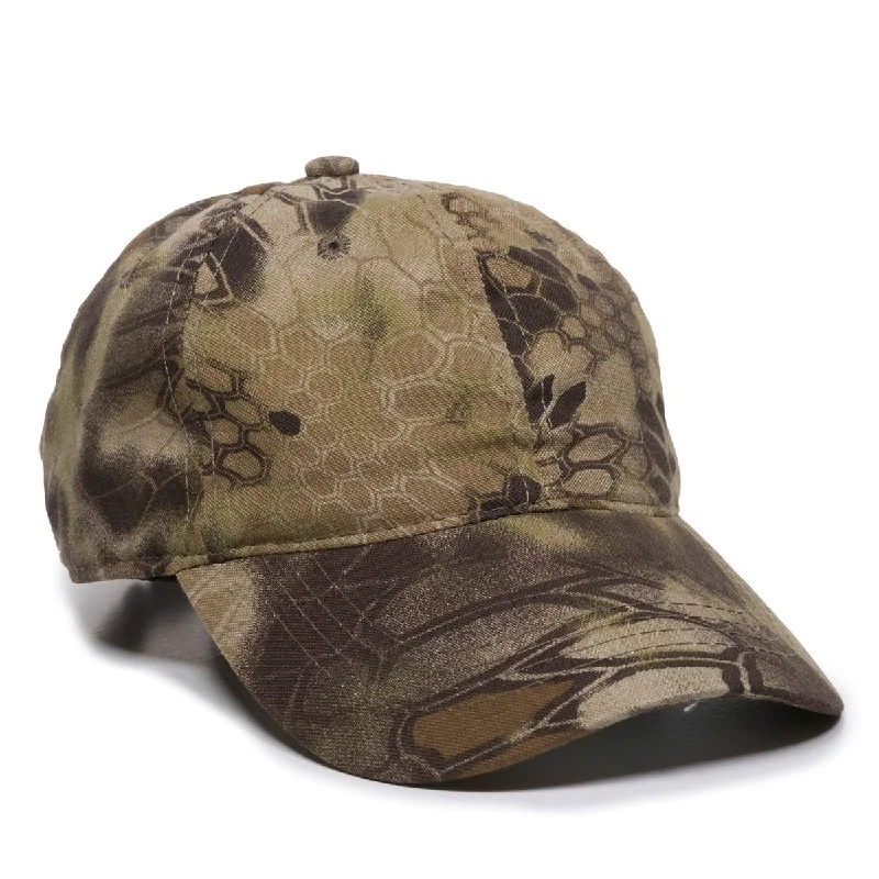 Outdoor Cap CGW115 Garment-Washed Camo Cap