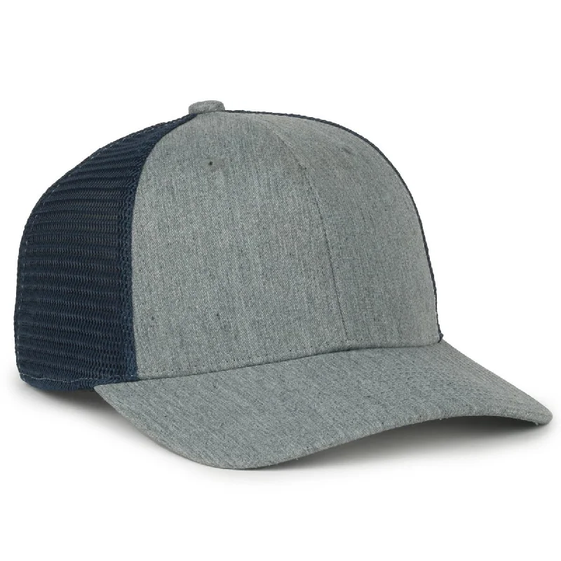 Heathered Grey/Navy