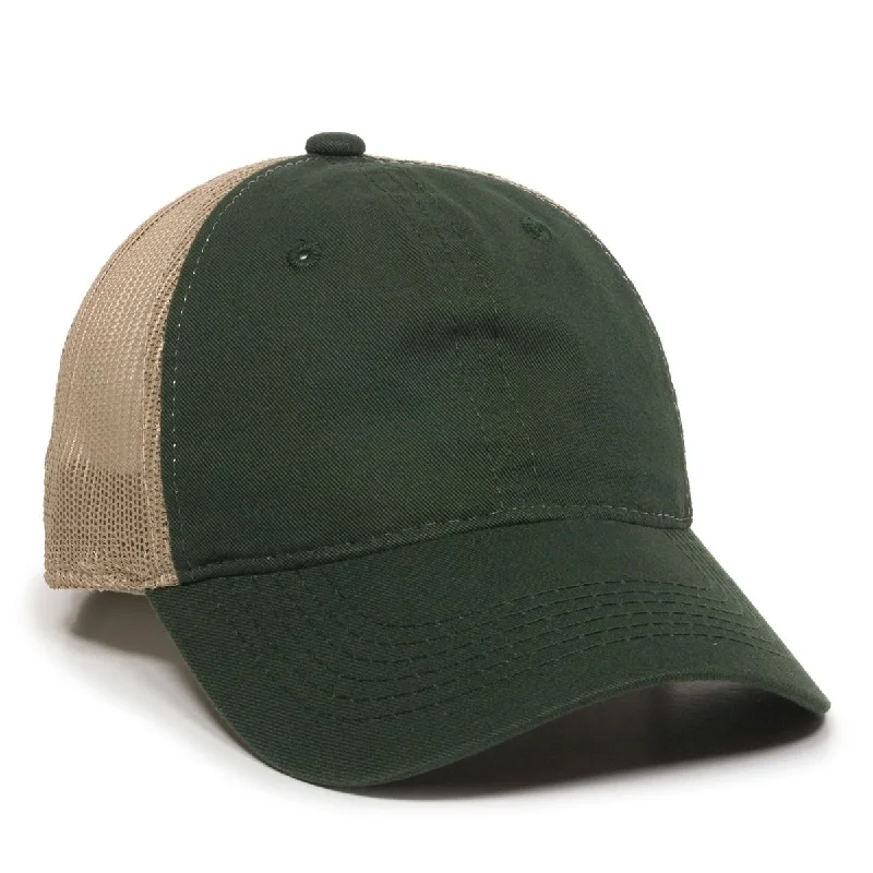 Dark Green/Tan