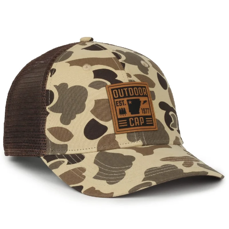 Outdoor Cap GC-100M Canvas Camo Mesh Cap