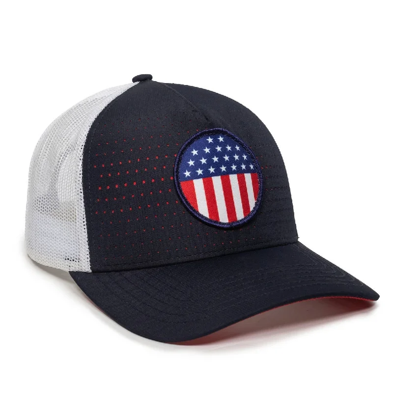 Outdoor Cap OC502M Laser Perforated Front Panel Hat