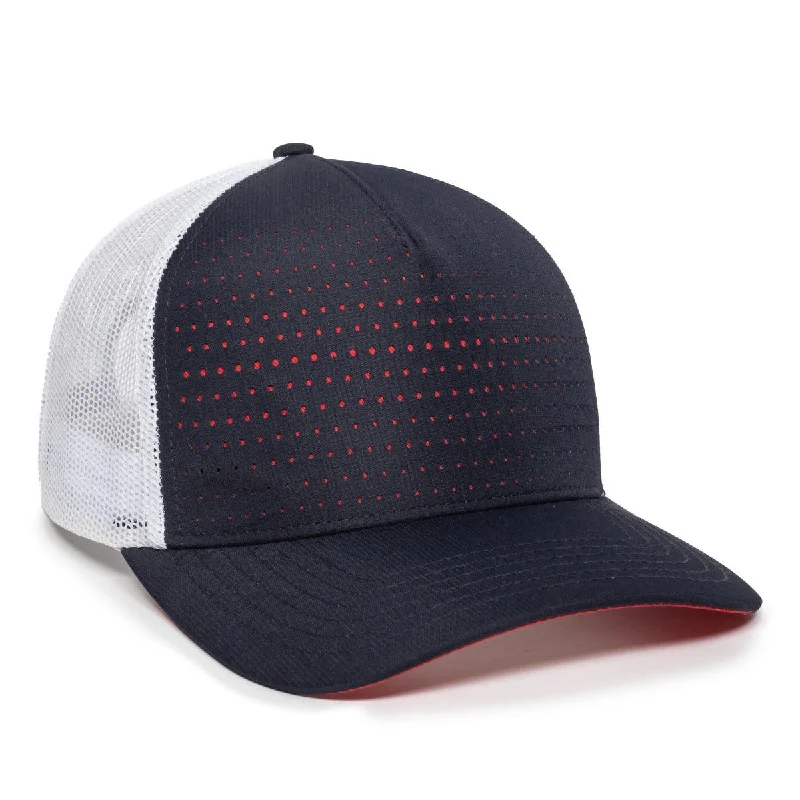 Navy/White/Red