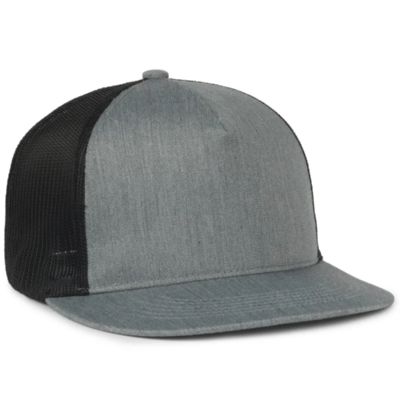 Heathered Grey/Black