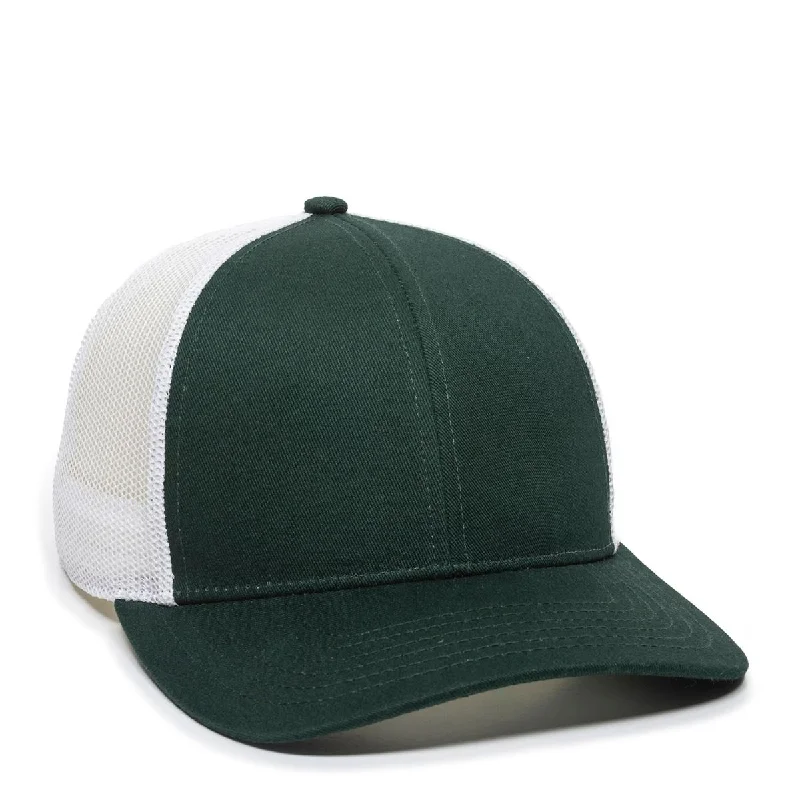 Dark Green/White