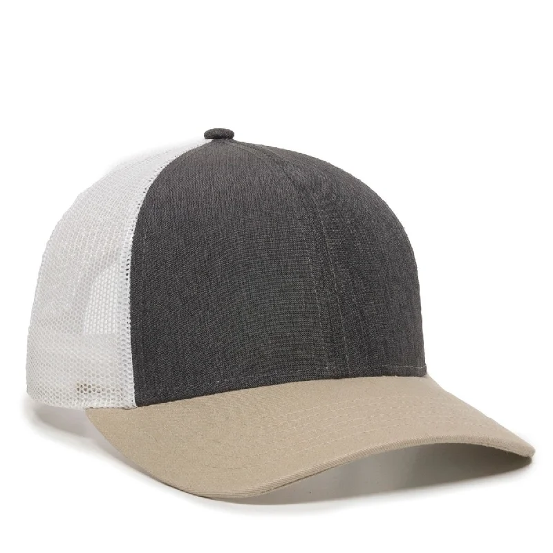 LN Heathered Charcoal/White/Khaki