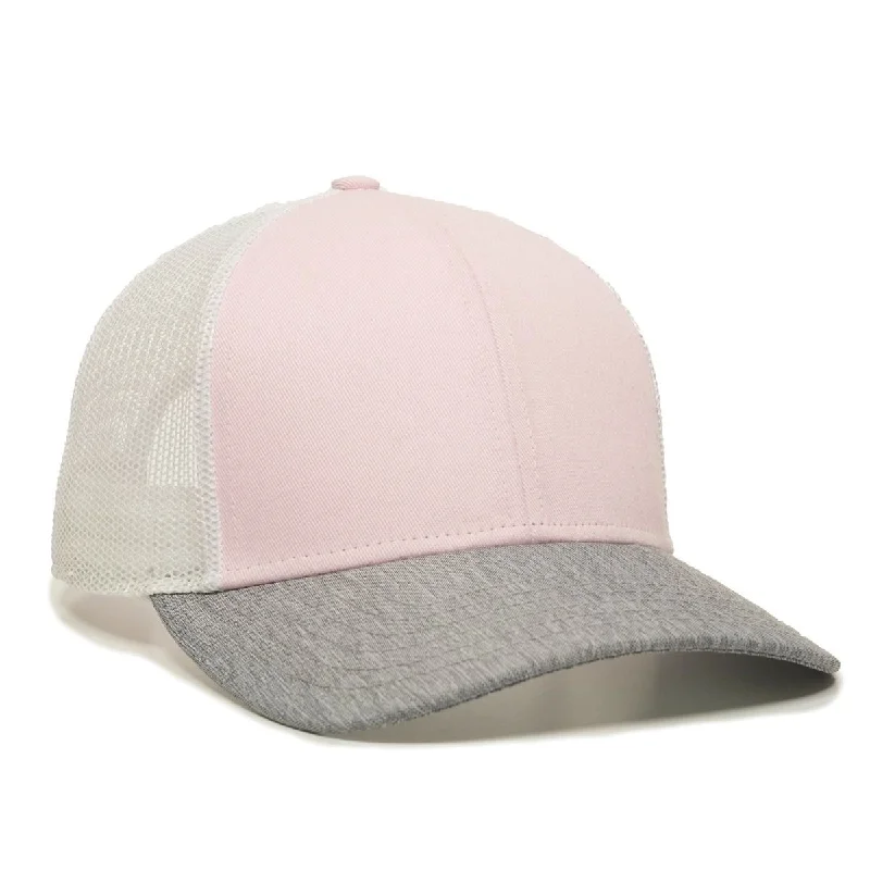 Pink/White/LN Heathered Grey