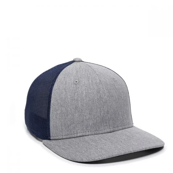 Heathered Grey/Navy