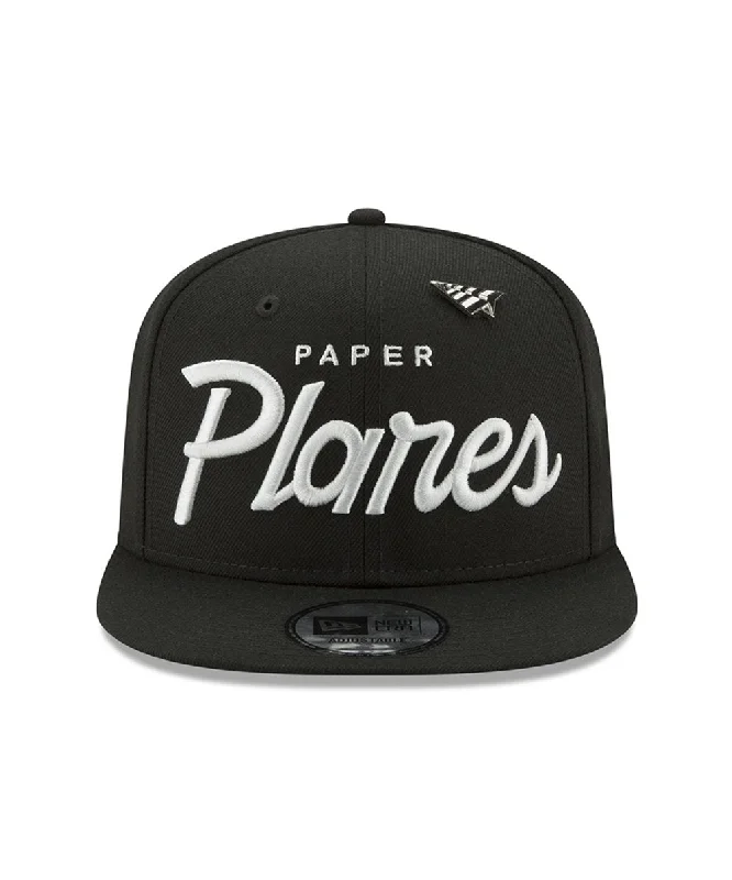 PAPER PLANES BLUEPRINT BLACK OLD SCHOOL SNAPBACK