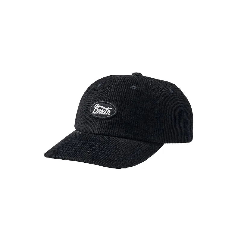 Parsons LP Cap Black Corduroy