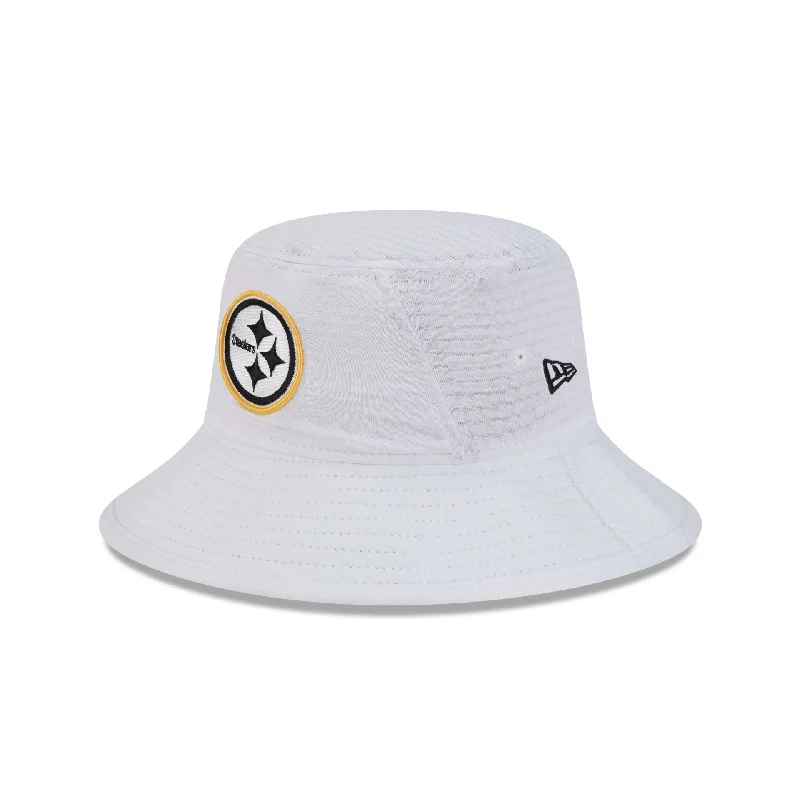 Pittsburgh Steelers 2024 Training Stretch Bucket Hat