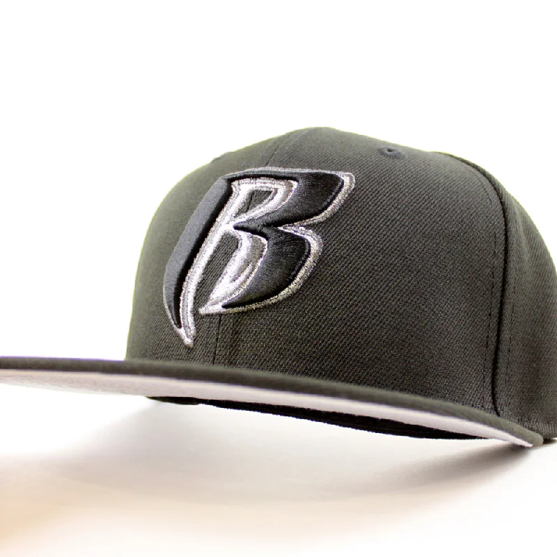 Ruff Ryders New Era 59Fifty Fitted Hat (Black Gray Under Brim)