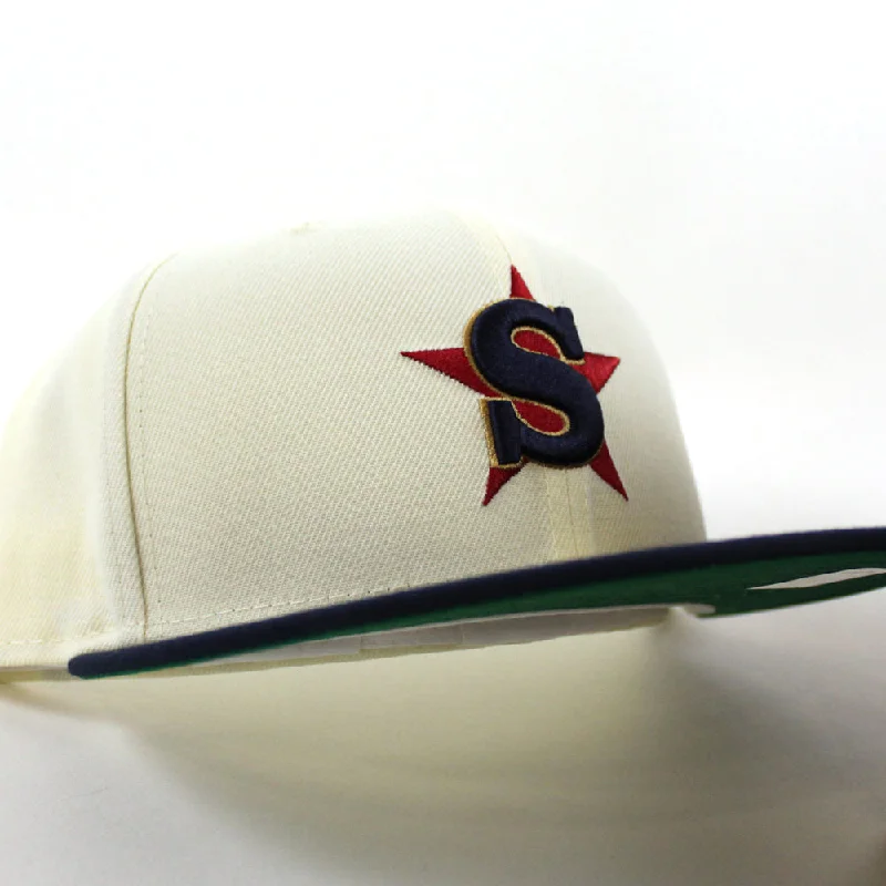 SAN BERNARDINO SPIRIT HOMETOWN COLLECTION New Era 59Fifty Fitted Hat (NAVY AQUA GREEN Under Brim)