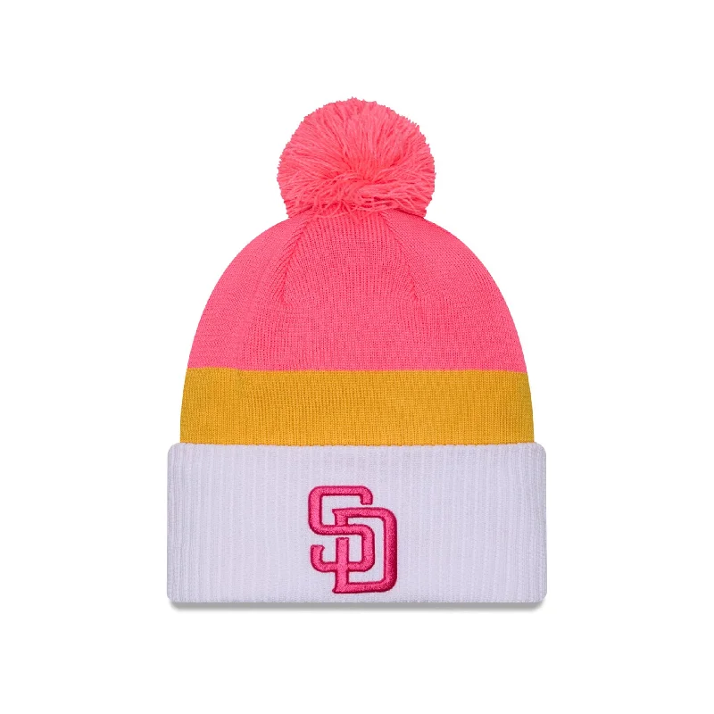 San Diego Padres City Connect Pom Knit Hat