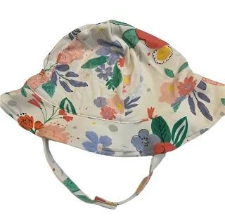 Sunhat - 95% Bamboo, 5% Spandex - 12-24M- flower