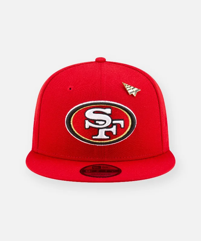 Paper Planes x San Francisco Team Color 49ers 9FIFTY Snapback