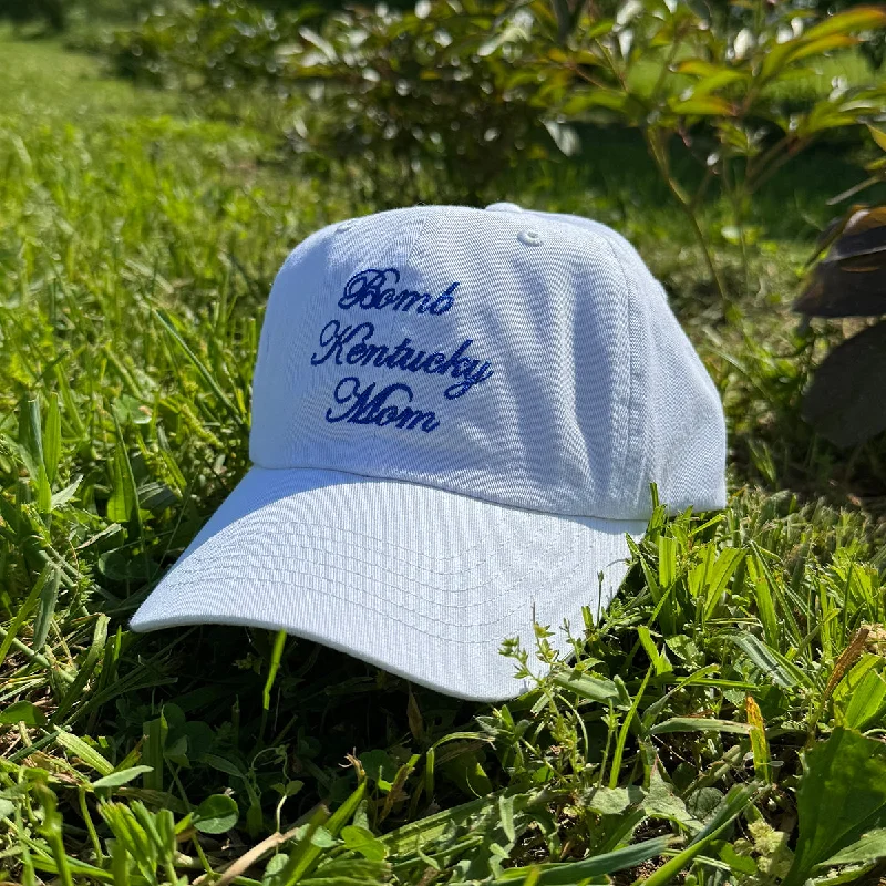 The Bomb Kentucky Mom Cap (White)