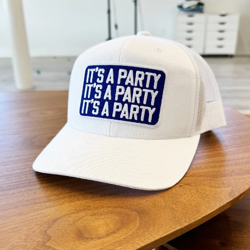 The It's a Party Trucker (White)