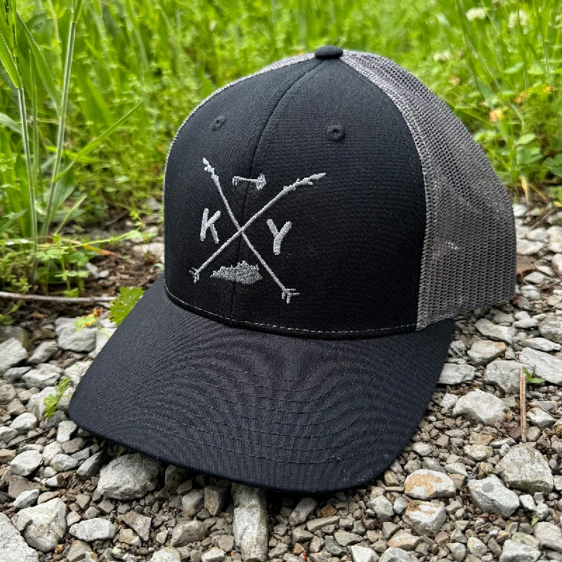 The Logo Trucker (Charcoal)