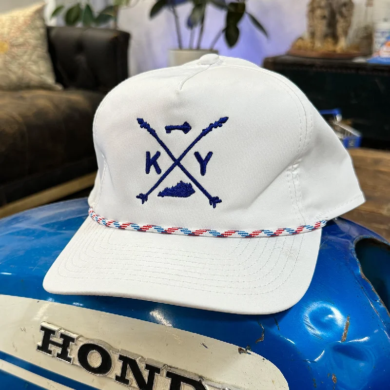 The Red, White, and Bluegrass Logo Rope Cap