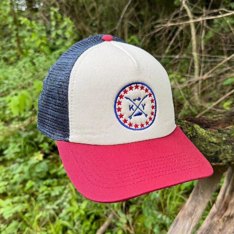 The Retro Summer Logo Trucker