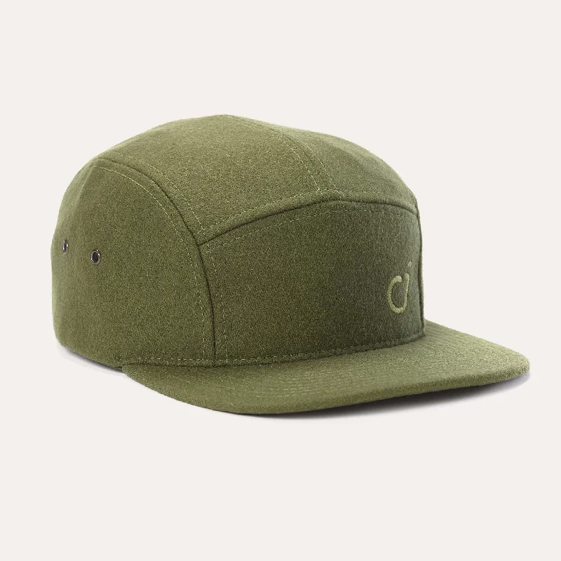 TRAIL Wool 5-Panel Cap