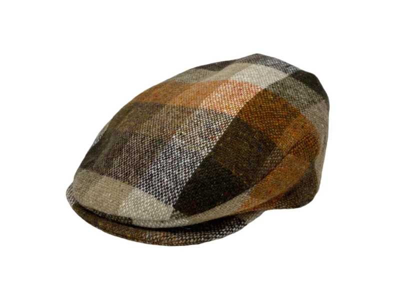 Donegal Tweed - Brown & Rust Woven Check Limited Edition