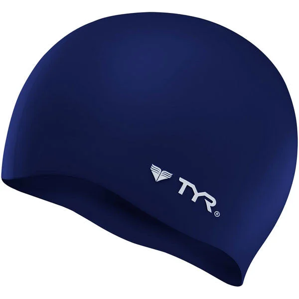 Wrinkle Free Silicone Cap - Navy