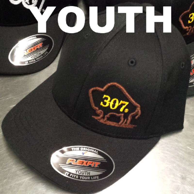 Youth Hat/Buffalo Logo Brown&Gold