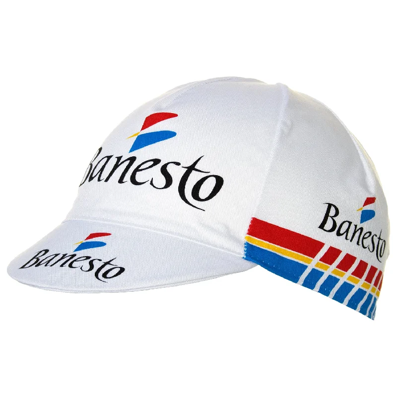 Banesto Team Retro Cotton Cycling Cap