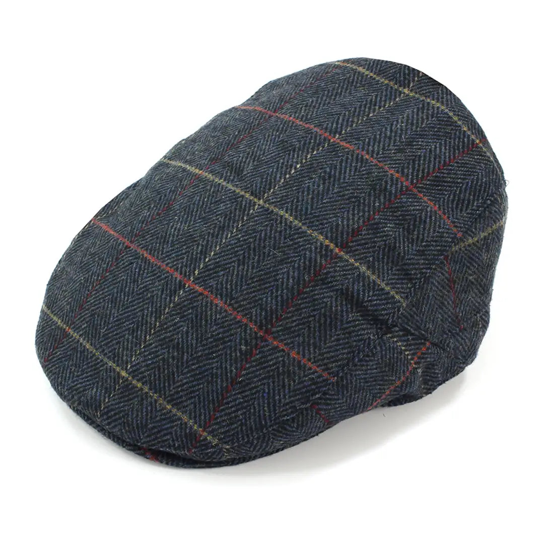 British Bag Co. Herringbone Check Flat Cap