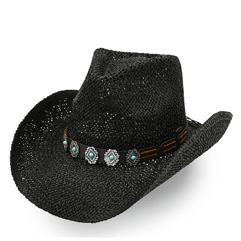 CBC-06 Cowgirl Hat Black