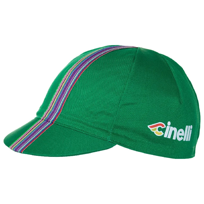 Cinelli Ciao Green Cotton Cycling Cap