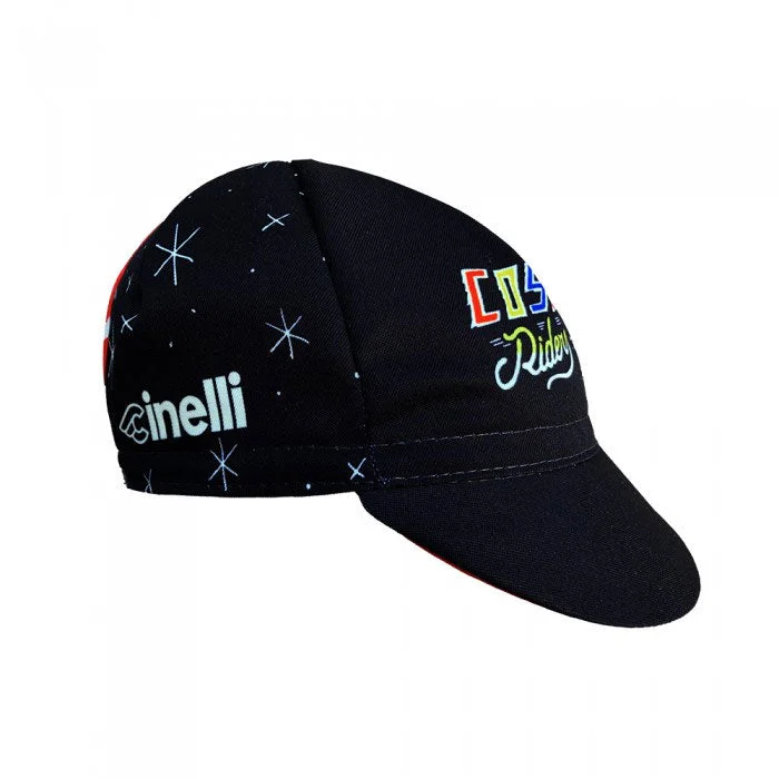 Cinelli Sergio Mora Cosmic Riders Black Cycling Cap