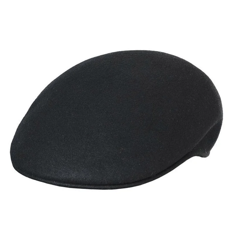 Crushable Water Repellent Wool Felt Ascot Cap, up to 2XL - Scala Hat