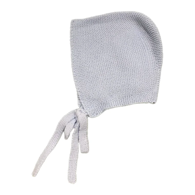 Garter Stitch Hat Light Blue