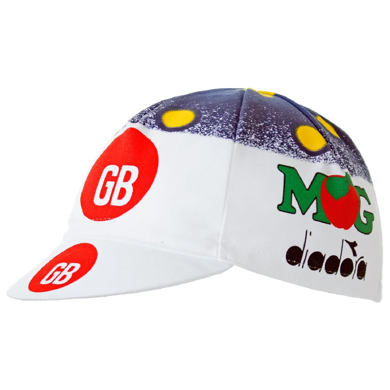 GB MG Maglificio Diadora Retro Cotton Cycling Cap