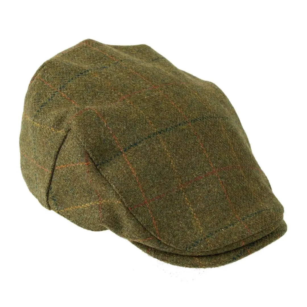 Heather Kinloch Waterproof British Tweed Flat Cap