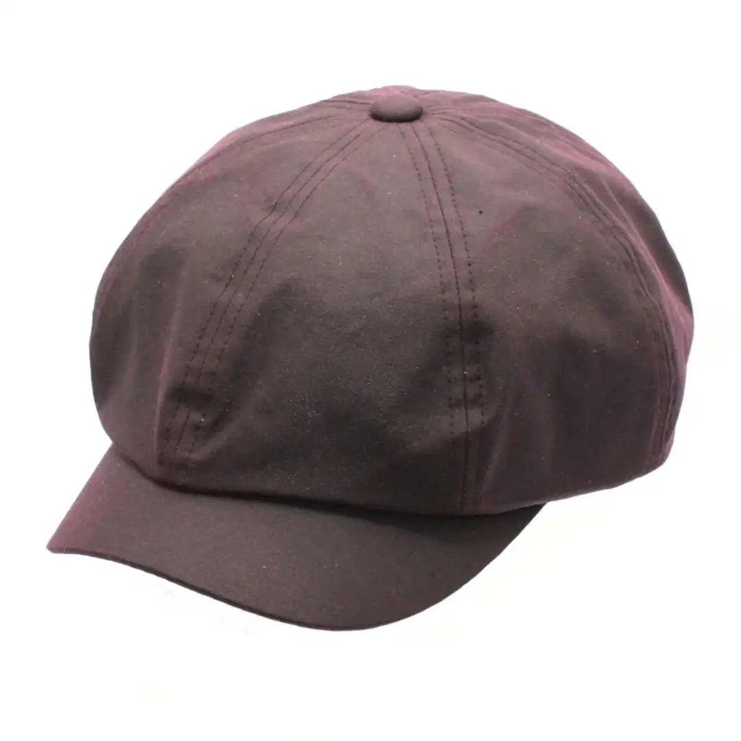 Heather Portree Wax Newsboy Cap