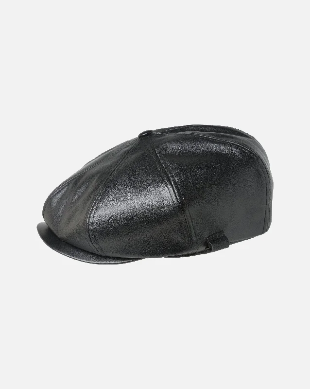 Faux Leather Cap