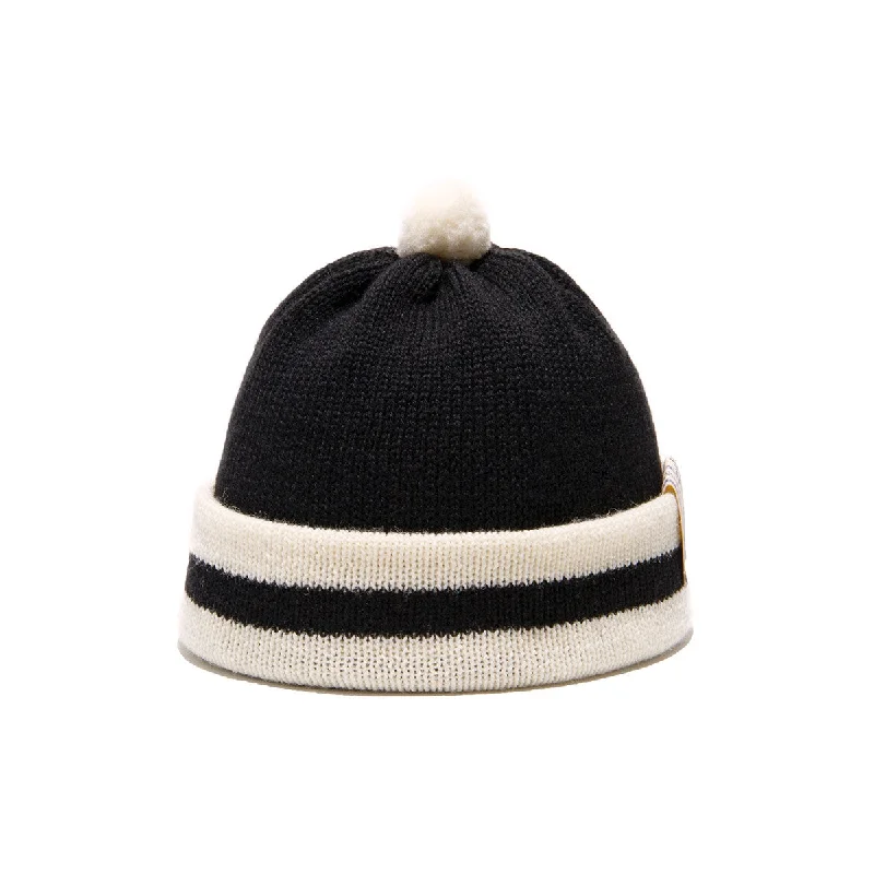 LINE BEANIE - Black